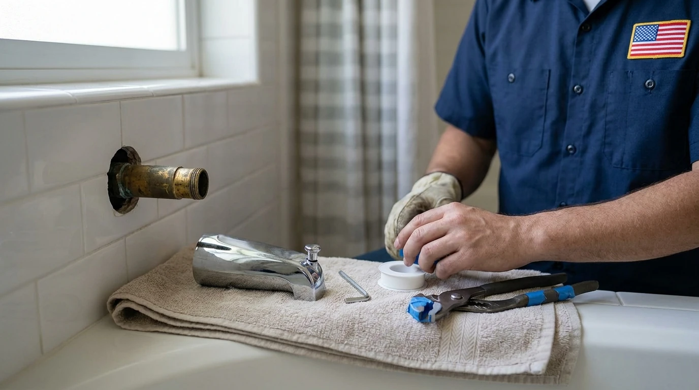 How to Replace a Bathtub Faucet (Step-by-Step)