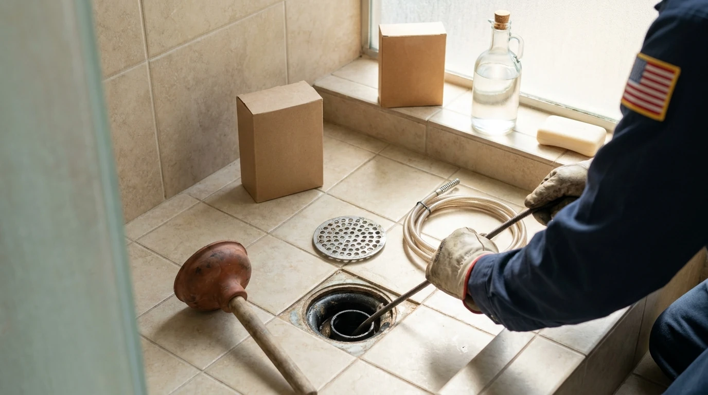How to Unclog a Shower Drain (And a Slow Bathroom Sink)