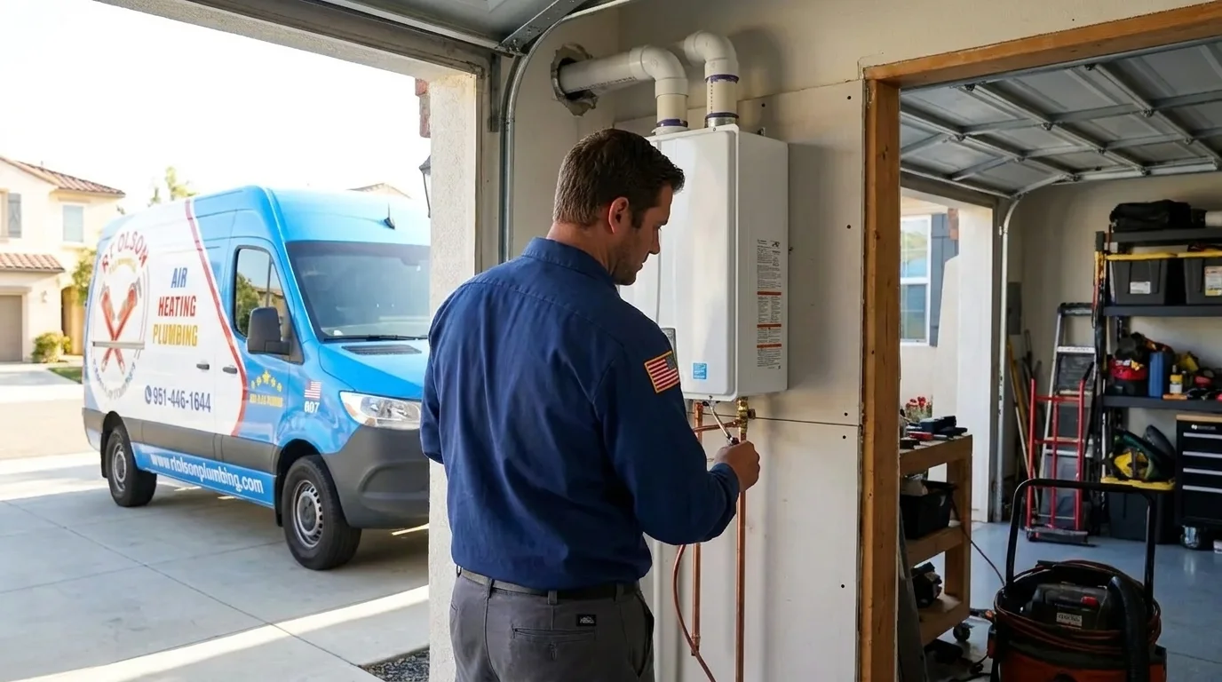 Instant Hot Water System in Temescal Valley