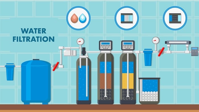 water filtration illustration