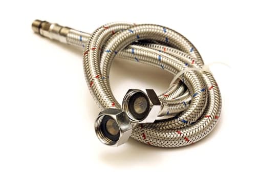 steel braided washing machine hoses