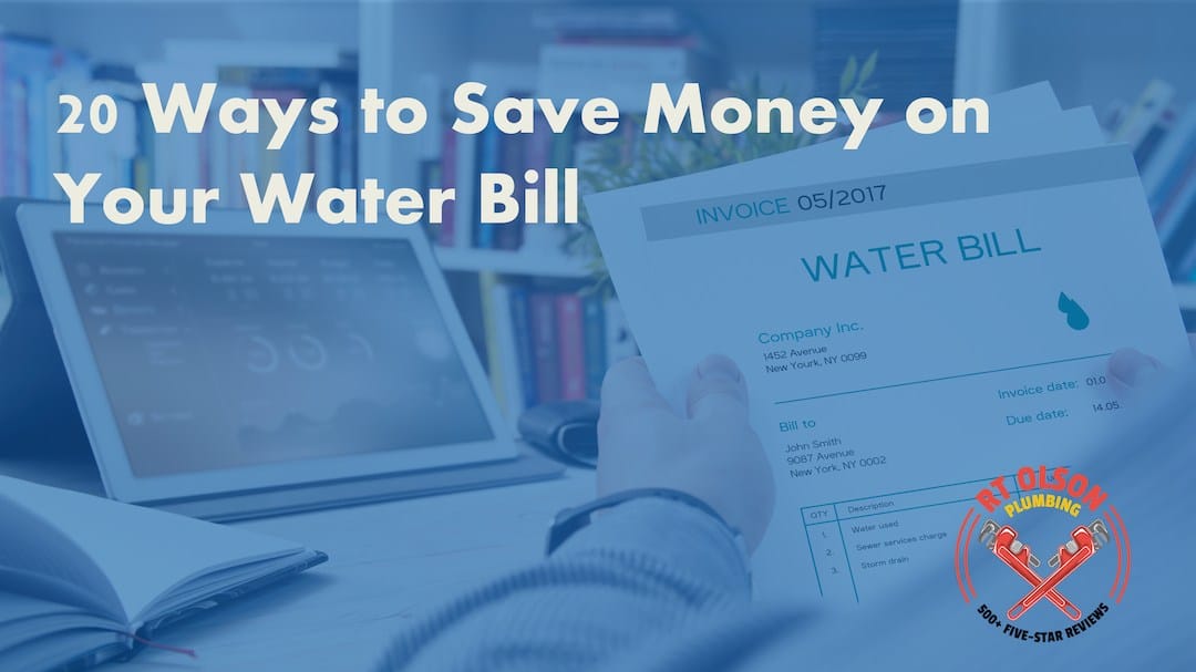 20 Ways to Save Money on Your Water Bill