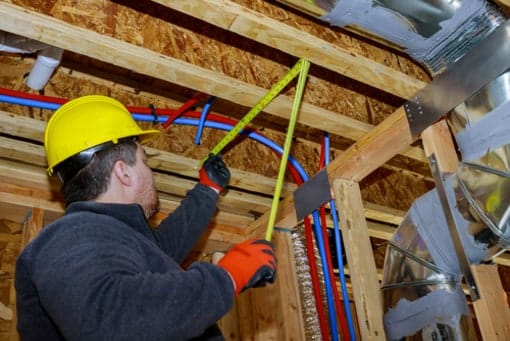 pex pipe installation