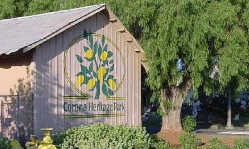 Corona Heritage Park in Corona CA