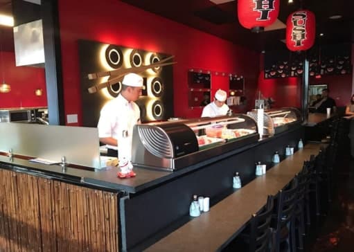 Inside Jono Japanese Restaurant in Corona CA