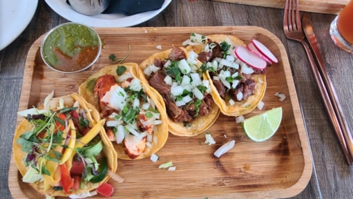 Food from Maiz Cocina in Corona CA