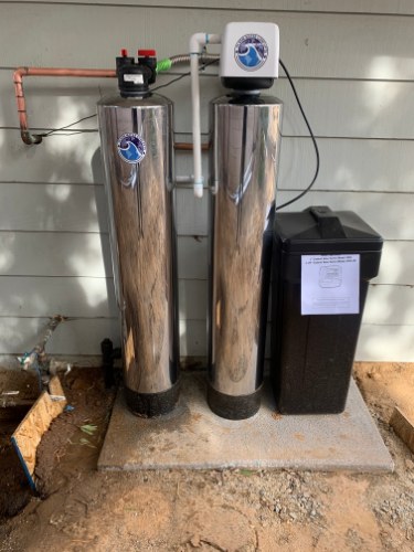water softener and whole house filter