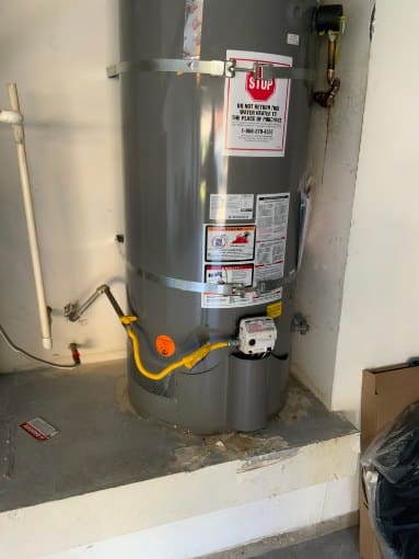 water heater installation in jurupa valley ca by rt olson plumbing