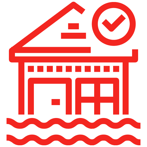water damage restoration icon